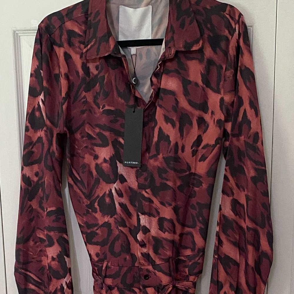 NWT NGTBRD Stylish Patterned Jumpsuit S - Picture 6 of 14